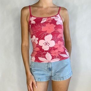 Hawaiian Floral Tank